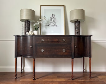 SOLD! Antique Victorian Buffet, Traditional Sideboard, Transitional Credenza