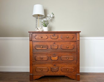 SOLD! Antique 1800's Victorian Dresser/ Entryway Console