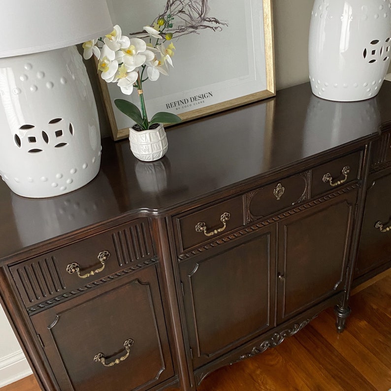 SOLD Antique Hepplewhite Buffet Victorian Sideboard Etsy Israel