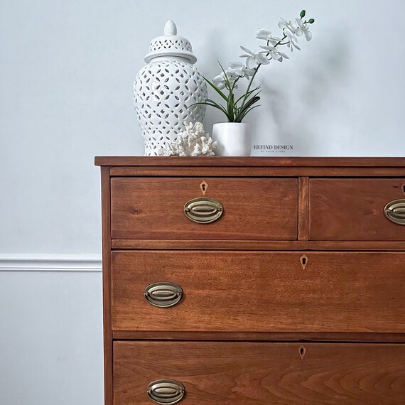 farmhouse brown dresser Signature Farmhouse Dresser w/ Optional Mirror – Quality Woods Furniture main image 1