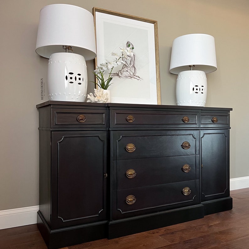 SOLD Antique Hepplewhite Buffet Duncan Phyfe Traditional Etsy