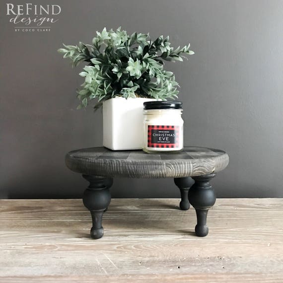 Black Buffalo Check Wood Tray Handmade Home Decor Etsy