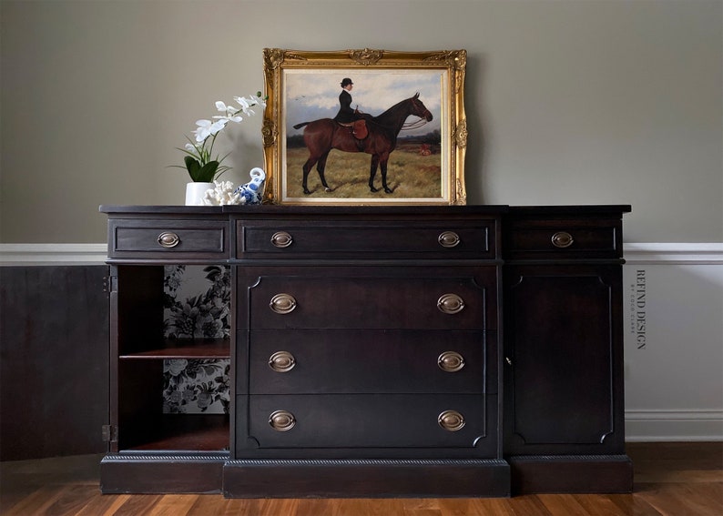 SOLDAntique Hepplewhite Buffet Duncan Phyfe Traditional Etsy