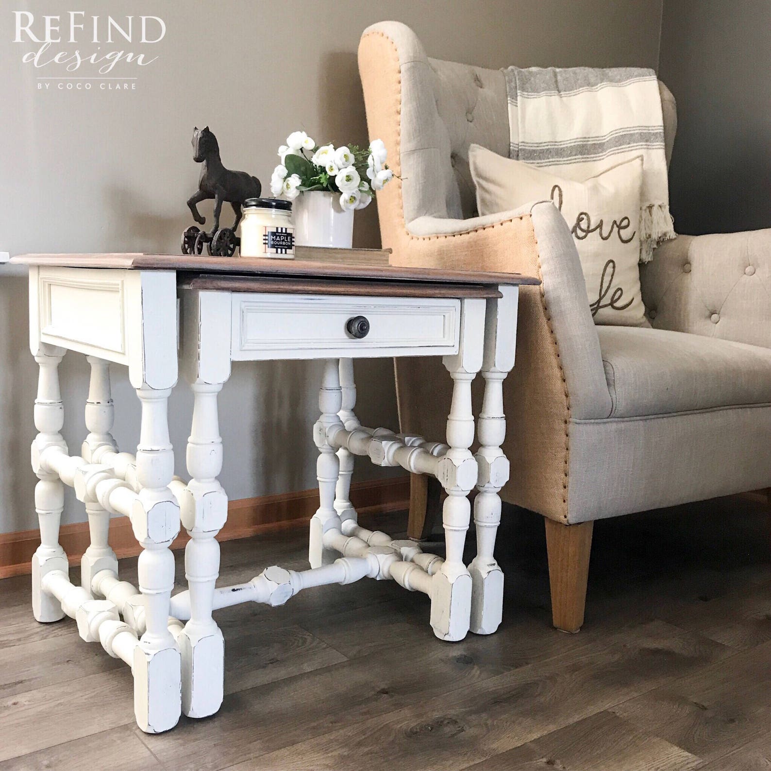 Soldfarmhouse Nesting Tables Living Room Family Room Etsy