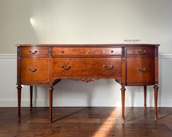 55251EC: ETHAN ALLEN Newport Collection Mahogany Corner 55251EC: ETHAN ALLEN Newport Collection Mahogany Corner
