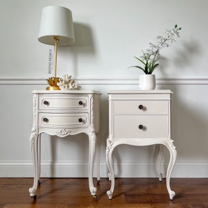 Antique French Provincial Nightstands/ Side Tables