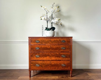 1800's Antique Federal Dresser, Sideboard, Entryway Console