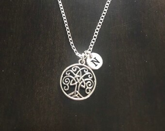 Celtic tree of life necklace ,Jewelry, Silver Jewelry, tree of life  jewelry, AG4