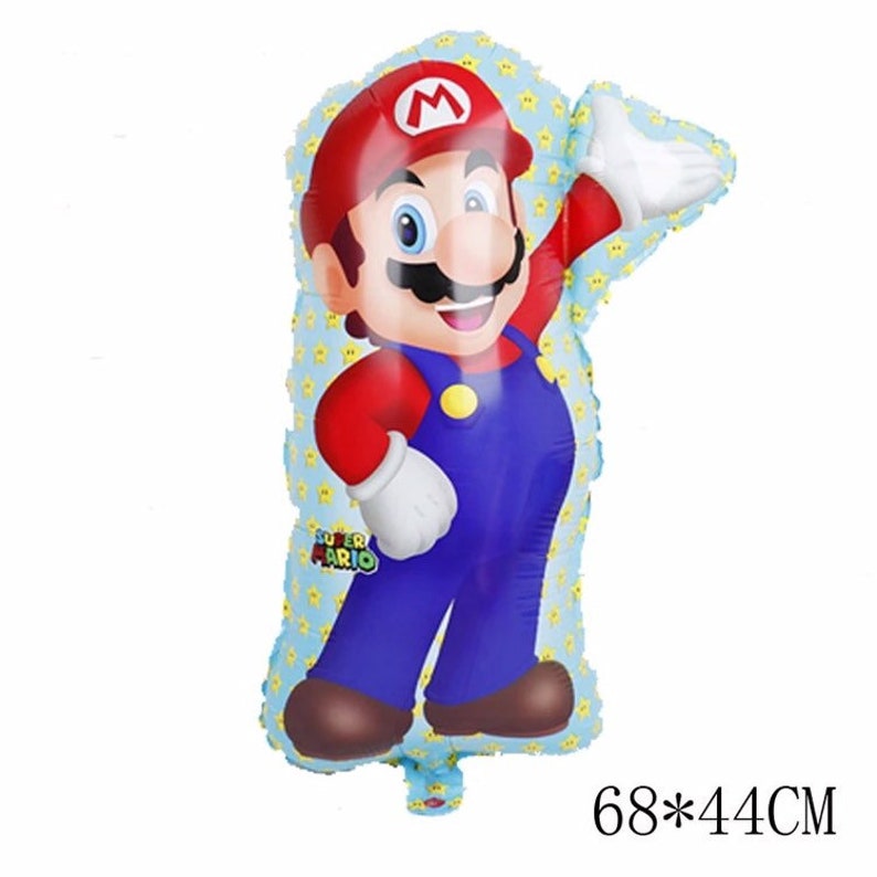 Mario and luigi foil balloon super mario foil balloon ...