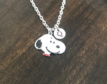 Snoopy & Woodstock letter diamond silver necklace japan new Women's Necklaces Snoopy & Woodstock letter diamond silver necklace japan new Women's Necklaces