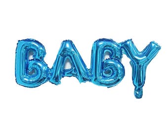 Ballon de bébé, garçon de ballon, ballon bleu de garçon de chéri, ballon de douche de bébé, genre révèlent