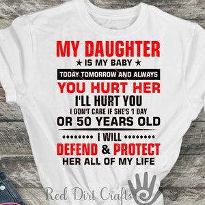 Hija, Svg, Dxf, Png, Mamá e Hija, Hija del Amor, Proteger a Mi Hija, Defender a Mi Hija, Archivo Digital, Cortar Archivos, Cricut, Plantilla