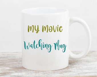Taza de película (SVG, PNG, PDF, DXF) (Archivo digital)