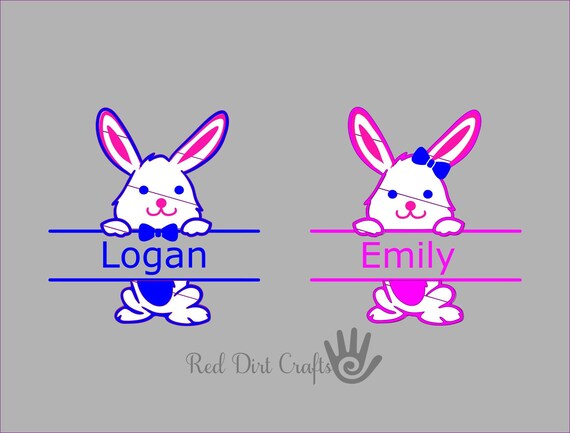 Easter Svg Bunniesbunny With Namesboy And Girl Bunnies Etsy Easter Svg Bunniesbunny With Namesboy And Girl Bunnies Etsy