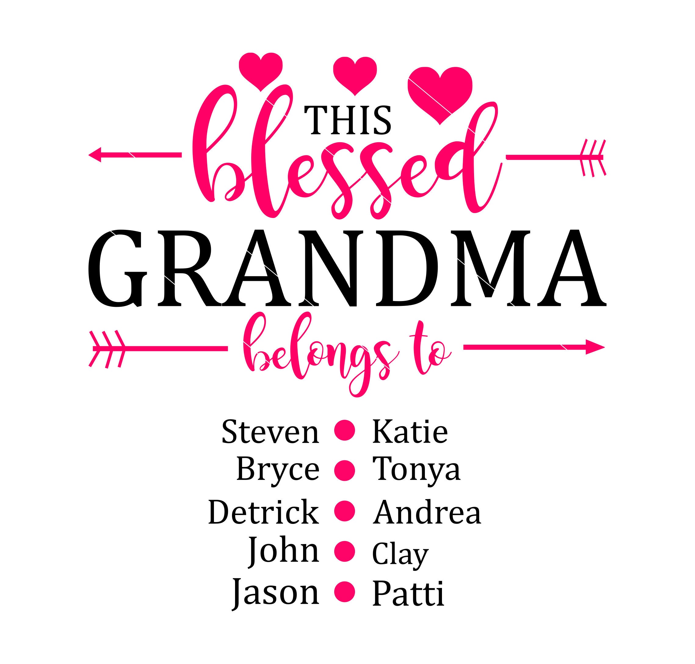 Free Free 125 Blessed With Grandkids Svg SVG PNG EPS DXF File