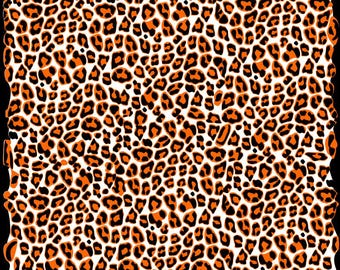 Estampado de leopardo para Halloween: Diseño de camiseta otoñal (archivo digital)