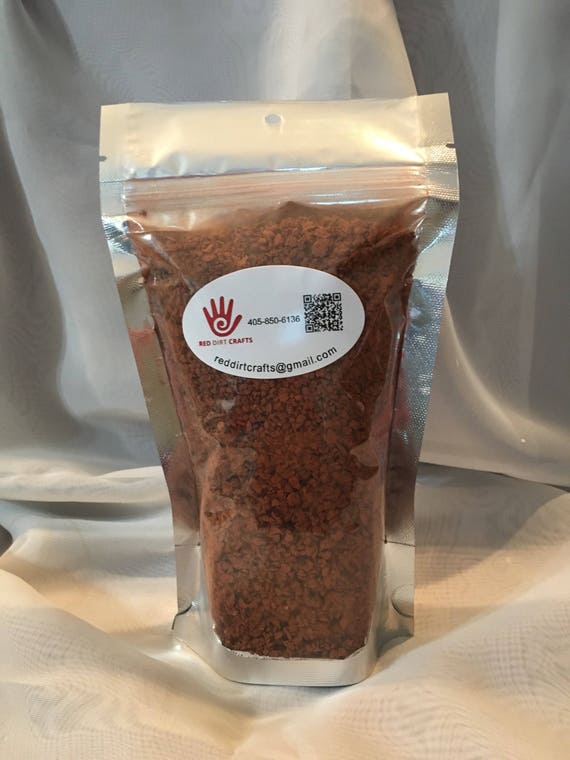 1 Pound Medium Grade Red Clay Dirt Edible Clay Iron Etsy