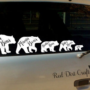 Bear SVG, Bear Family svg, Mama, Papa, Sister, Brother, Baby, Bears, Digital File, Cut Files, Cricut, Cutter Machine, Cut, Pochoir, SVG