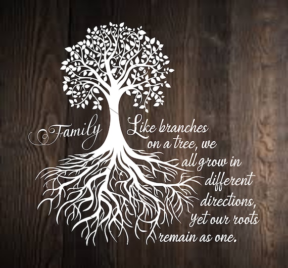 Download Family Tree Svg Png Dxf Our Roots Svg Family Tree Our Roots Remain As One Home