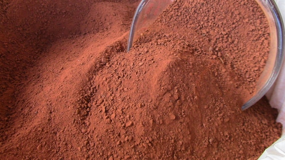 1/2 Pound Earthy Powder, Red Dirt Edible, Red Clay, Dirt, Edible Clay,  Natural Iron, Oklahoma Red Dirt, Dried Clay, Powder Dirt, Eat Dirt