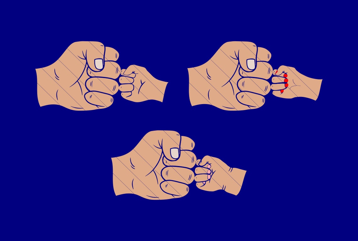 Free Free 153 Fist Bump Father Daughter Svg SVG PNG EPS DXF File