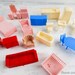 vintage dollhouse furniture lot / miniature furniture / retro dollhouse / 1960s dollhouse / dollhouse lot / dollhouse miniatures / plastic