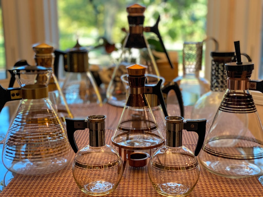 Retro Vintage MCM Coffee Carafes Etsy