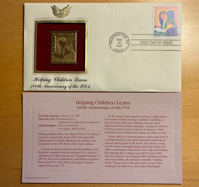 22kt Golden Replica First Day of Stamp Issue Envelopes With Stamps Etsy