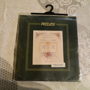 needlecraft kits, wedding gift, Cross Stitch Kit, Complete Kit, Needlework Kit, Craft Supply, Needle crafts, sewing kit,