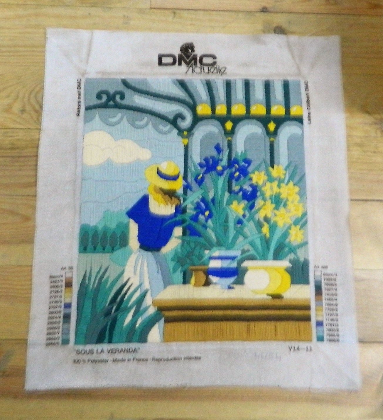 Dmc Laine, Toile de Long Point, Toiles Finis, Tapisseries Tapisserie, Tapisserie Murale, Made in Fra