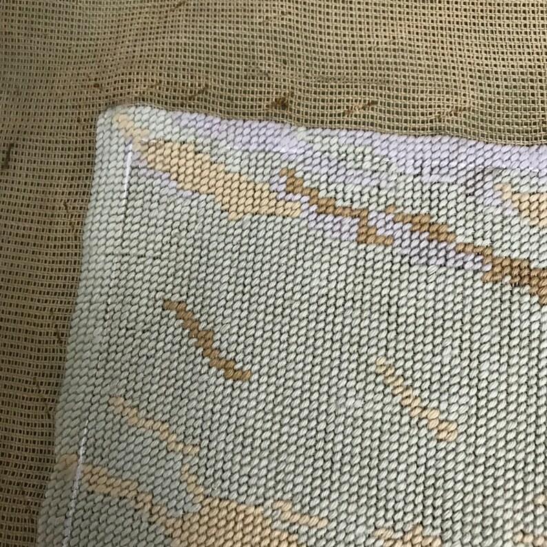 Man and Woman, Canvases, Vintage French, Needlepoint Canvas, Tapestry