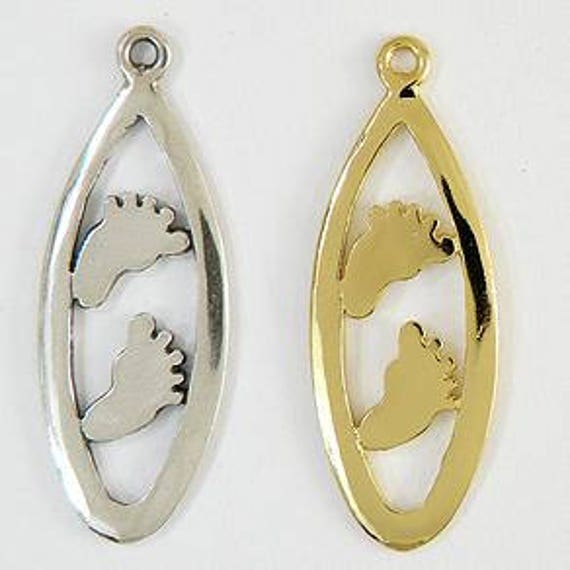 .925 Sterling Silver California Palm Tree Surfboard Pendant Necklace