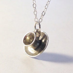 Sterling Silver Teacup Tea Cup Charm Pendant