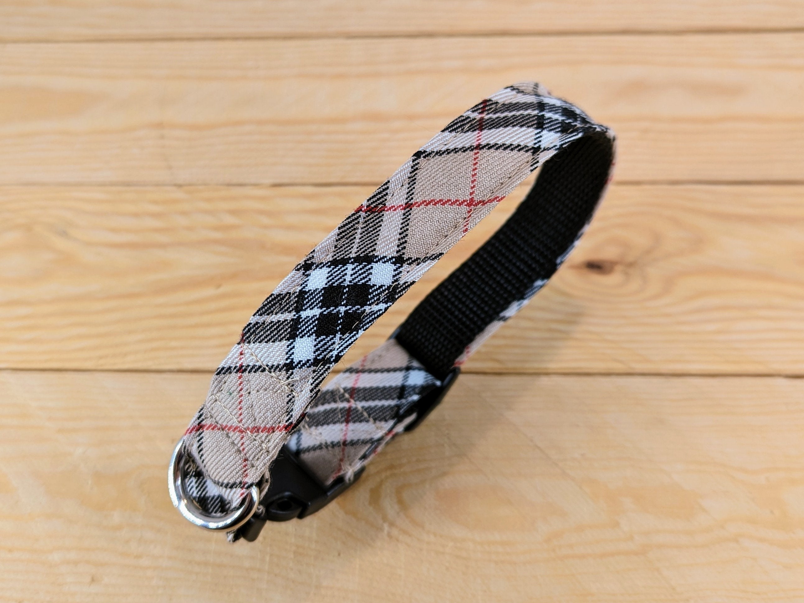 Burberry Dog Collar  Plaid Dog Collar – Fidos Collars