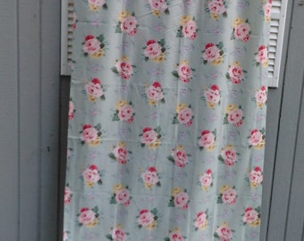 Pannelli singoli per tende di Ralph Lauren Vintage Cotton Fabrics Kimberly Constance Cottage Lane
