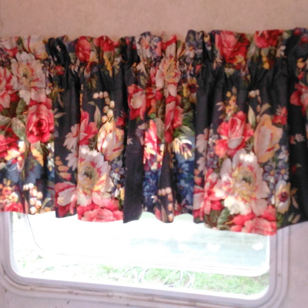 Blue Valances - Etsy