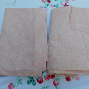 Vintage Ralph Lauren Twin Sheets-Avery Rosa, Azul, Post Road- Todo Algodón