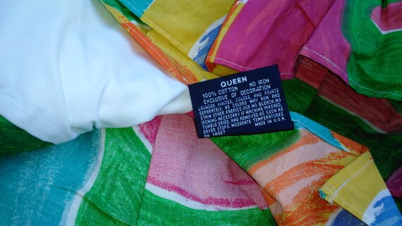 Vintage Ralph Lauren TWIN Bed Skirt Costa Paradiso-boxpleats