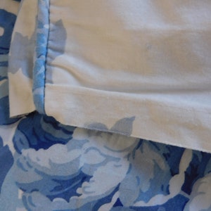 Ralph Lauren Elsa Blå - Påslakan eller tyg Blå & Vit Bomull - Obehandlad bild 3