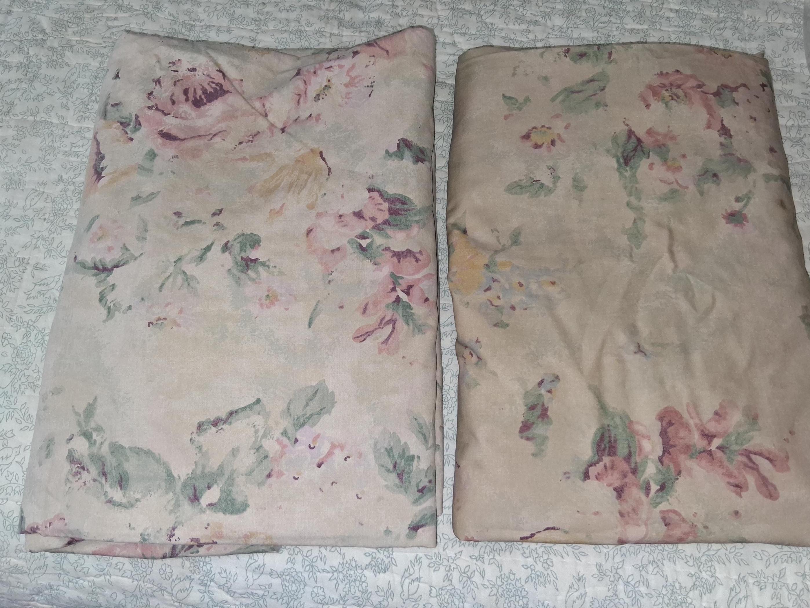 Ralph Lauren Francesca-full Fitted Sheet-100% Cotton-1990's-2