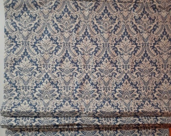 Blindster Roman Fabric Shade Blind-Blu e Bianco Cotone-Splendidamente Fatto-2017-Ultimo UNO