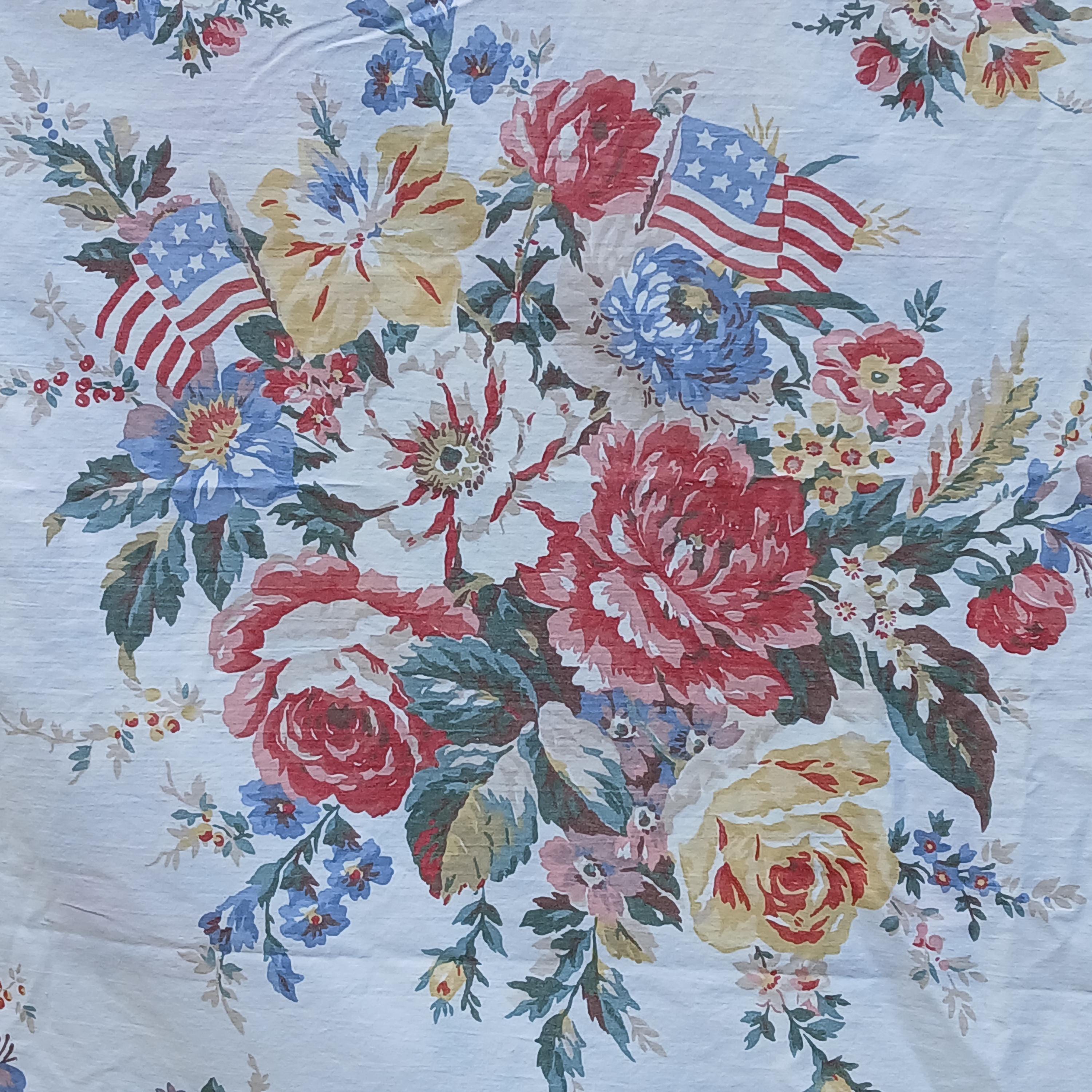 Dylan's Grove by Ralph Lauren-king Ruffled Flat Sheet-flags and