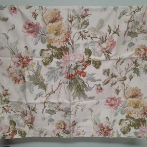Vintage Ralph Lauren Wentworth Floral Euro Pillow Sham-Subtle Florals-Sateen