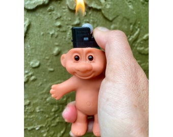 troll lighter holder