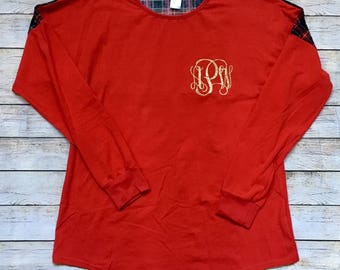 t shirt with initials