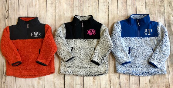 boys sherpa pullover