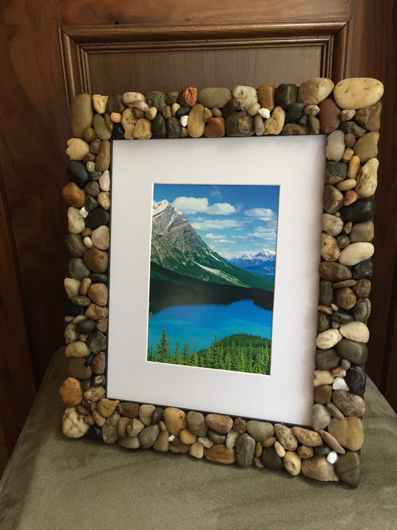 Natural Stone 8x10 Photo Frame Etsy