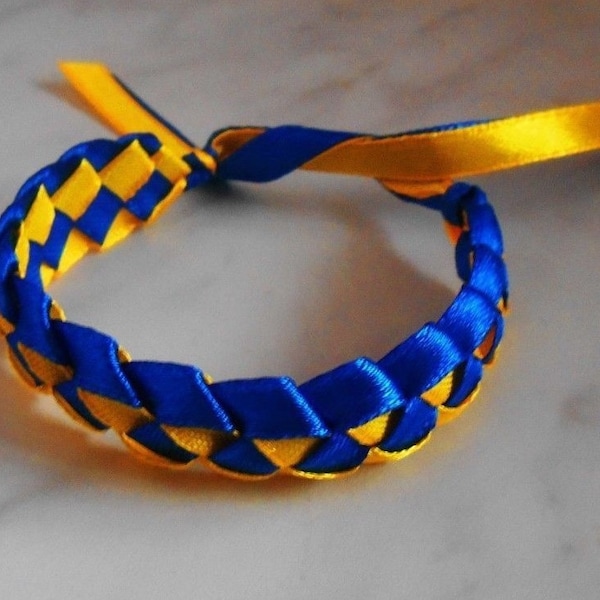 5-50 pc. Wristband Ukrainian I love Ukraine bracelet Ukrainian Flag bracelet Ukraine Flag Color Swedish flag Sweden blue and yellow Україна