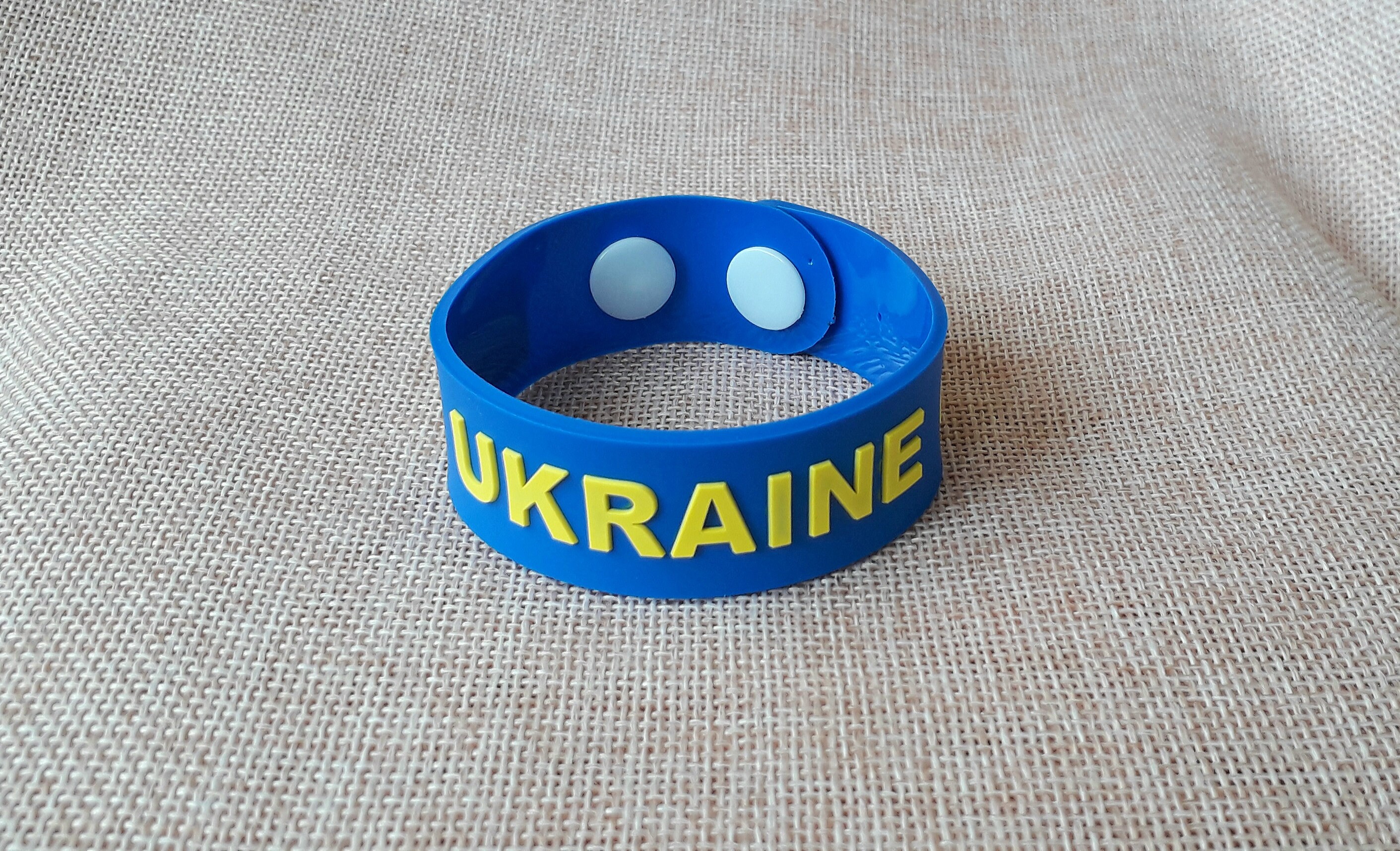 1pc. Wristband Ukrainian I love Ukraine bracelet Ukrainian Etsy