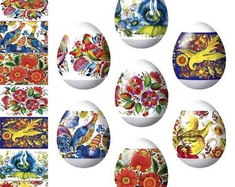Easter eggs shrink wrap Easter Egg Sleeves Easter Eggs Shrink Wrap Egg Decoration Egg Sleeves Sticker Easter Egg Wraps Heat Shrink Wrap